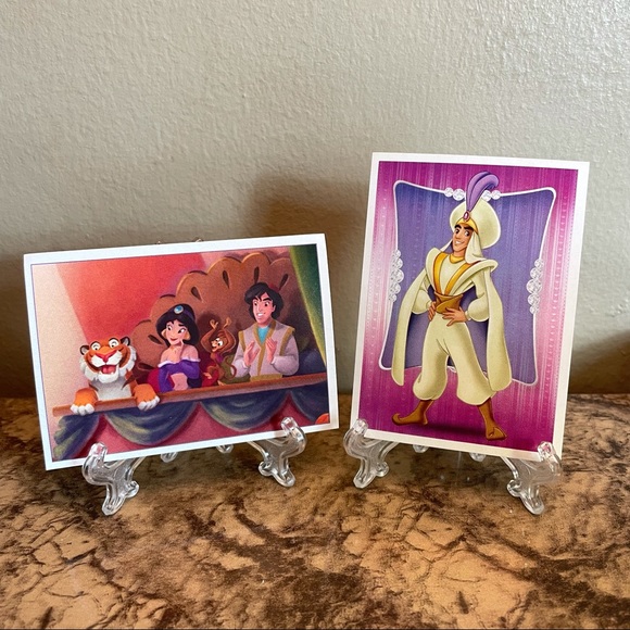 1993 Disney Panini Aladdin Trading Cards Stickers - Picture 4 of 4